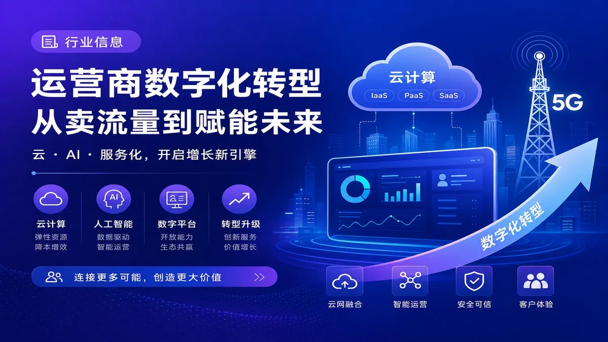 运营商数字化转型对流量卡业务的影响：从卖流量到卖服务