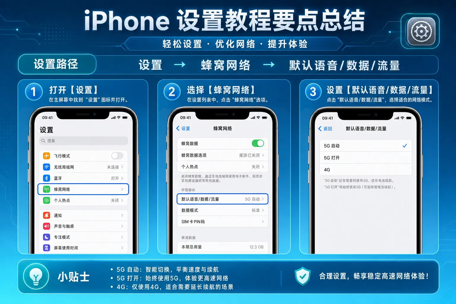 iPhone 设置教程